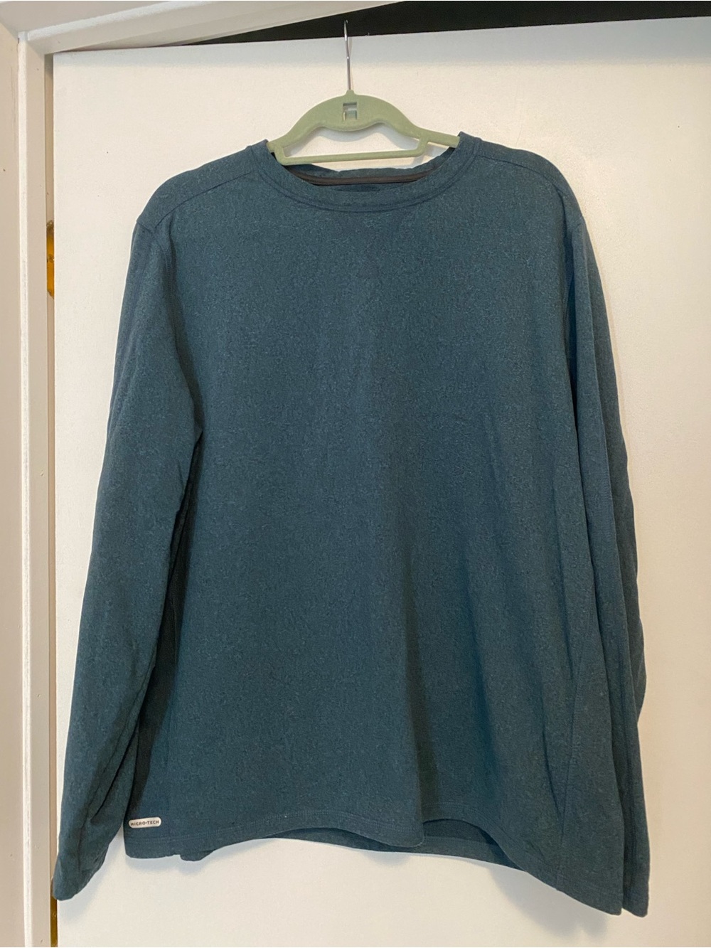 Free Country Men's Sueded Heavy Weight Sweatshirt in Green XL (46-48)